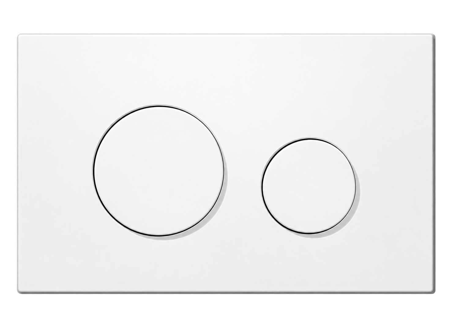 墙排面板 白色 Wall flush plate