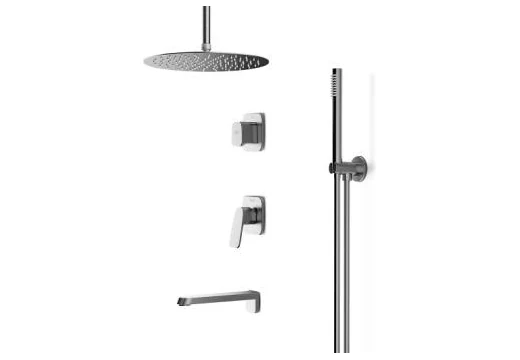 入墙式淋浴/浴缸双用套组 (F ) Shower and bath set